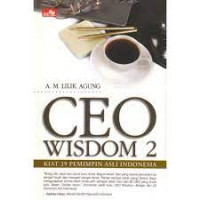 Image of CEO Wisdom 2, Kiat 29 pemimpin Asli Indonesia