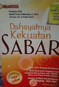 Image of Dahsyatnya Kekuatan SABAR