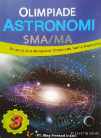 Image of Olimpiade Astronomi  SMA/MA Jilid 3