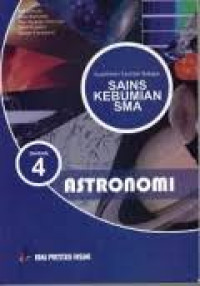 Image of Suplemen Sumber Belajar Sains Kebumian SMA Bagian 4 : ASTRONOMI