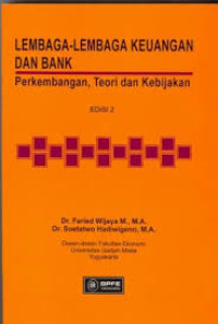 Image of Lembaga Lembaga Keuangan dan Bank : Perkembangan, Teori dan Kebijakan EDISI 2