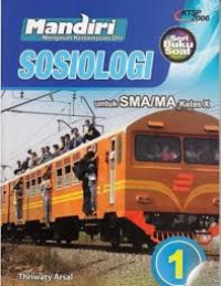 Image of Mandiri Sosiologi 1 SMA/MA Kelas X